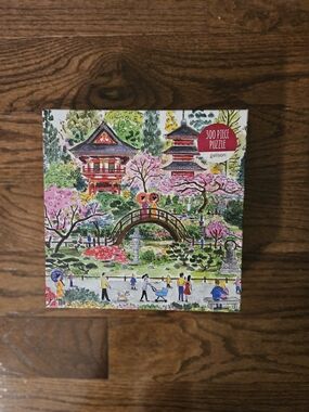 300-Piece Cherry Blossom Garden Puzzle - Multi